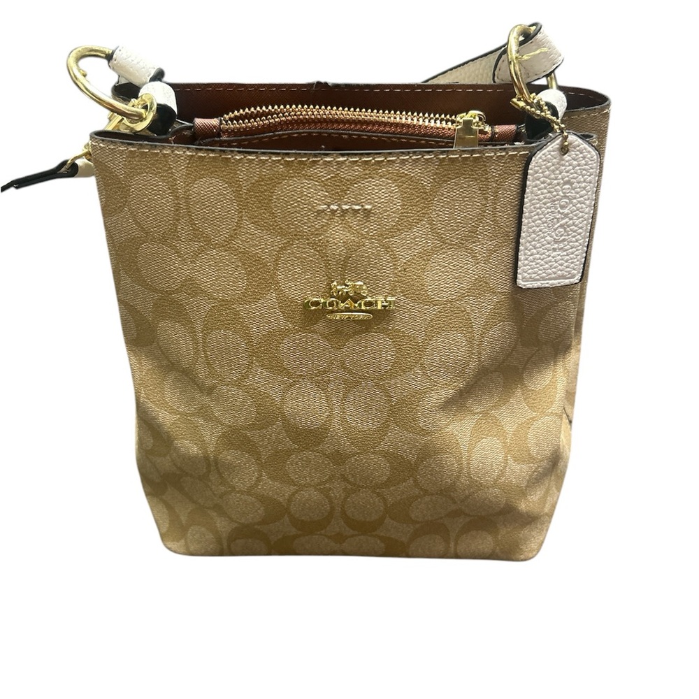 Coach Mono Molly Bag 22, Crossbody Bag with Gold Hardware